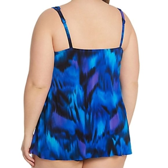 Miraclesuit Royal Palms Mirage Tankini Top - Picture 5 of 6